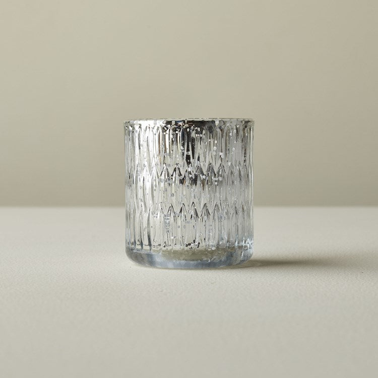 Metallic Silver Votive Candle Holder - touchGOODS