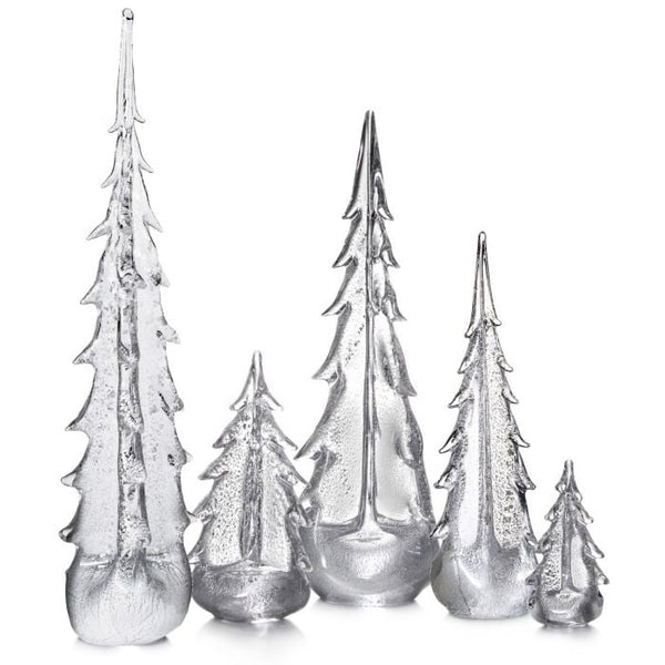 SILVER LEAF EVERGREEN Christmas Trees - touchGOODS