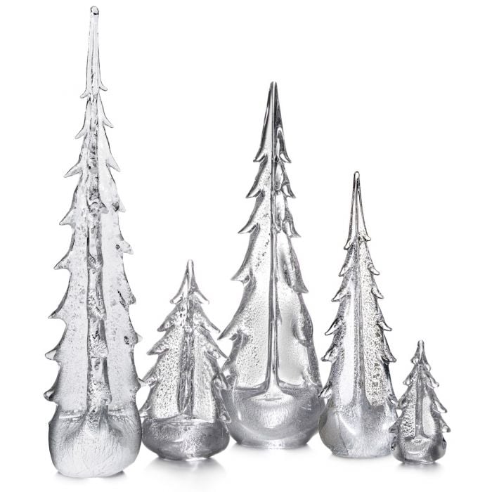 SILVER LEAF EVERGREEN Christmas Trees - touchGOODS