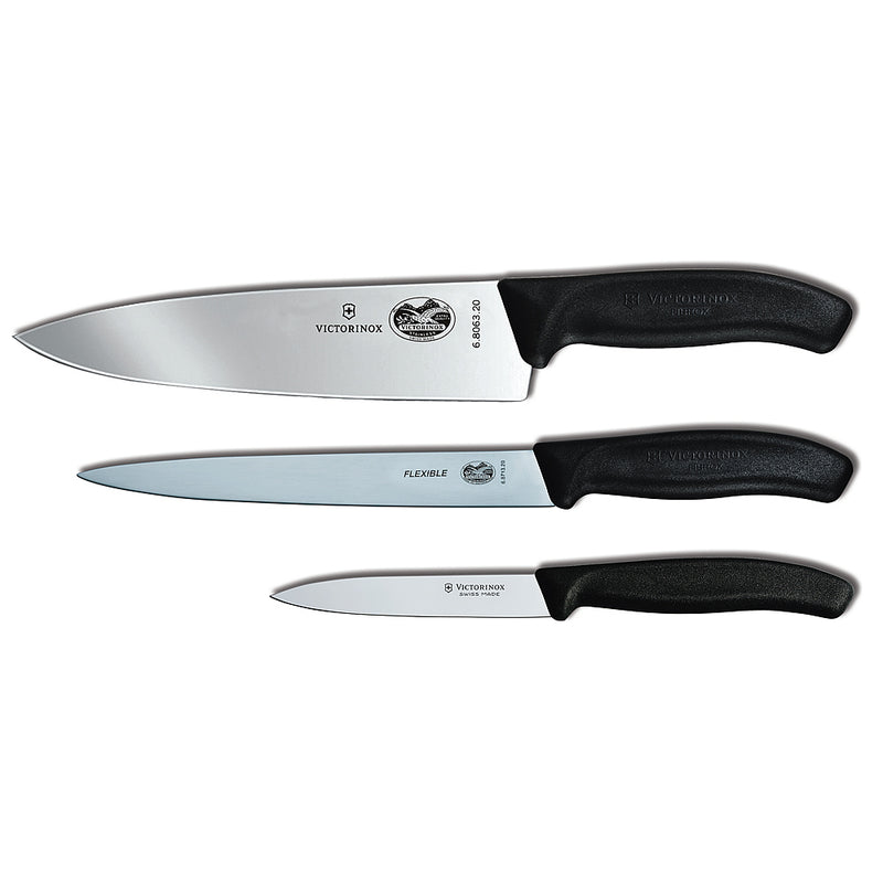 Swiss Classic 3-Piece Chef's Knife Set - touchGOODS