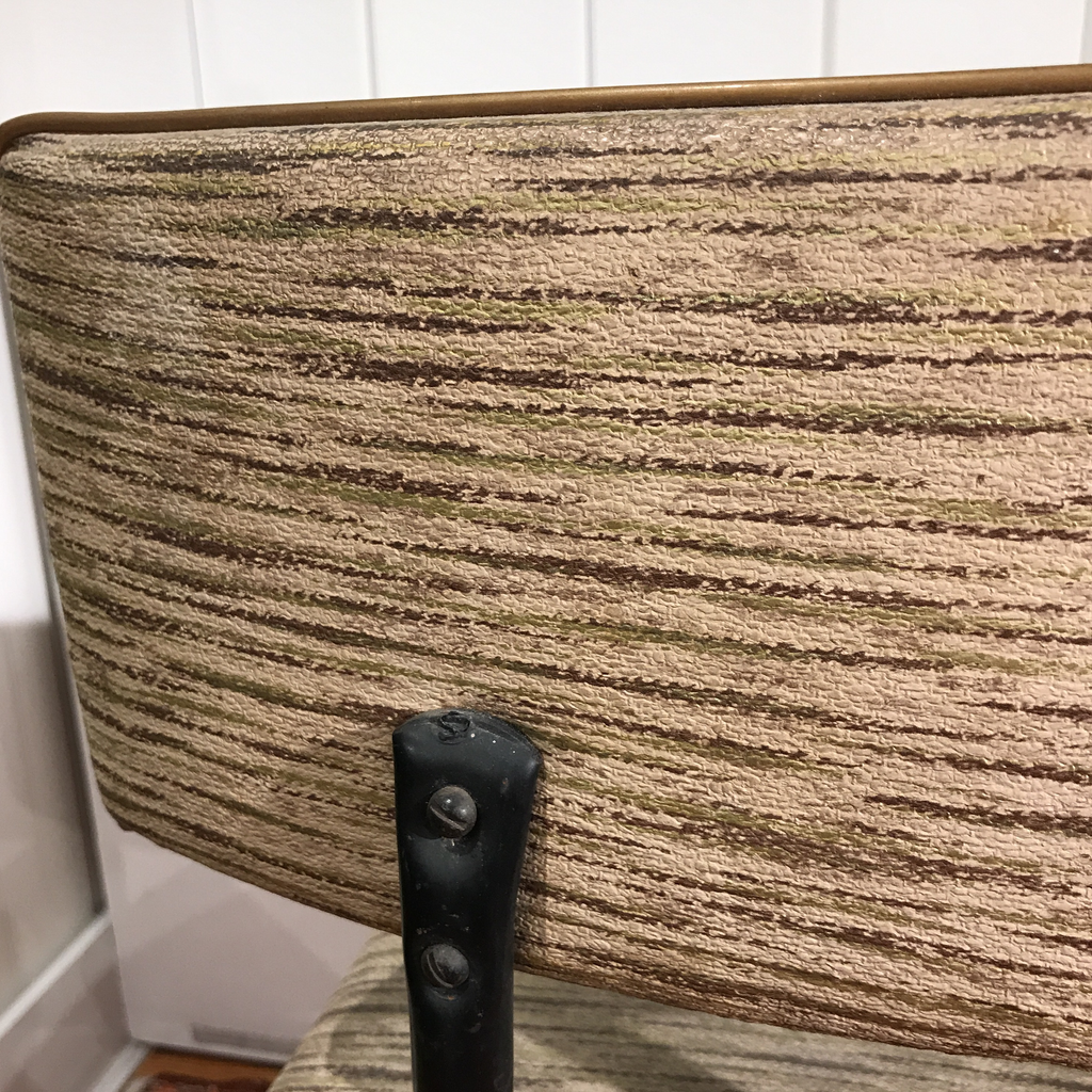 Vintage 1960s Mid-Century Modern "Gossip Bench" | touchGOODS