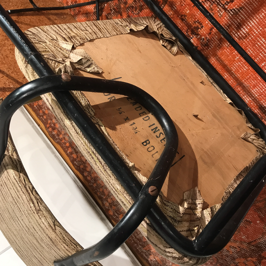 Vintage 1960s Mid-Century Modern "Gossip Bench" | touchGOODS