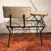 Vintage 1960s Mid-Century Modern "Gossip Bench" | touchGOODS