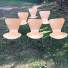 Vintage Arne Jacobsen Style Chairs - Set of 6 | touchGOODS