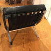 Vintage Barcelona Style Leather Chair, After Mies Van Der Rohe | touchGOODS