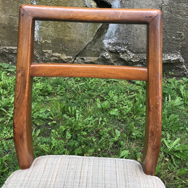 Vintage Danish Modern Teak Dining Chairs - Set of 6 | touchGOODS