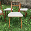 Vintage Danish Modern Teak Dining Chairs - Set of 6 | touchGOODS