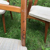 Vintage Danish Modern Teak Dining Chairs - Set of 6 | touchGOODS