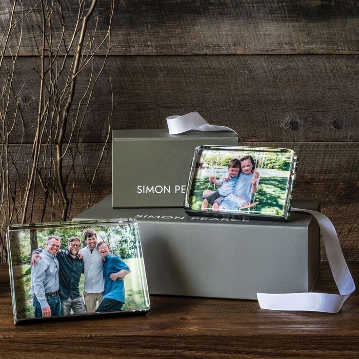 Woodbury Horizontal Photo Block in Gift Box - touchGOODS